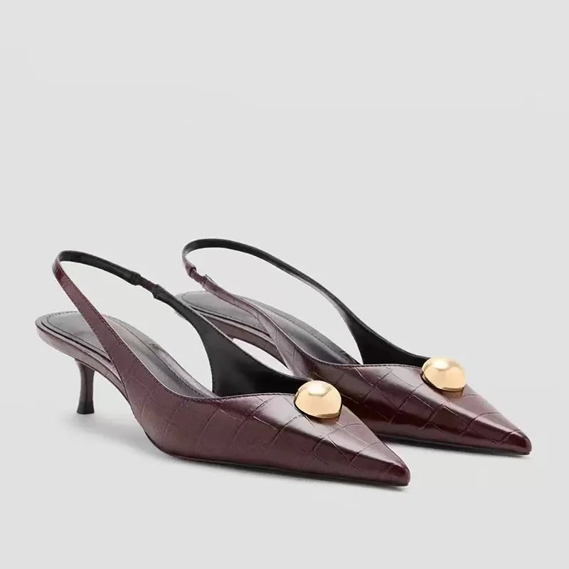 Escarpins Femme Bout Pointu Talon Fin