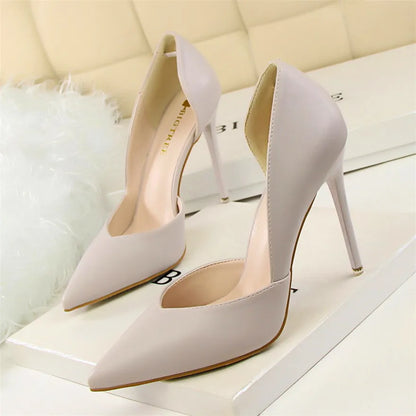 Escarpins BIGTREE Talon Aiguille Cuir PU