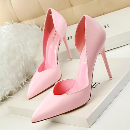 Escarpins BIGTREE Talon Aiguille Cuir PU