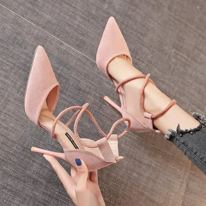 Sandales Romaines Talons Fins Bout Pointu