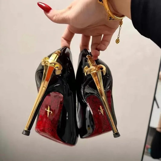 Escarpins bout pointu talon fin