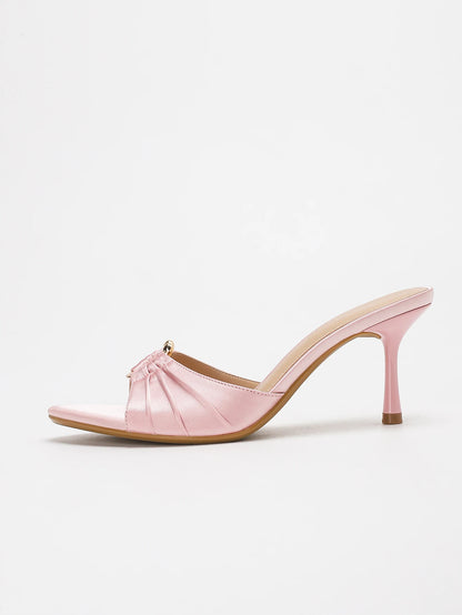 Sandales Mules Satinées On feet& in love