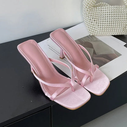 Escarpins Femme Bout Carré Talon Fin