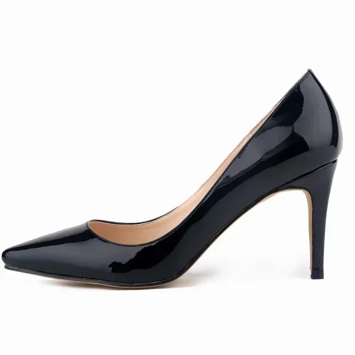 Escarpins Élégants Loslandifen Talon Fin 9cm Cuir Verni