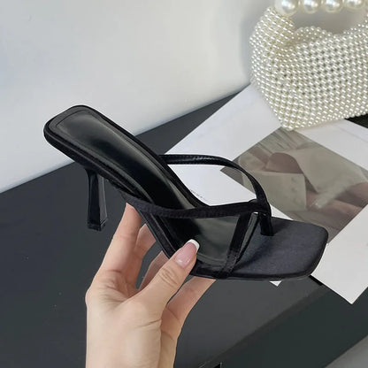 Escarpins Femme Bout Carré Talon Fin