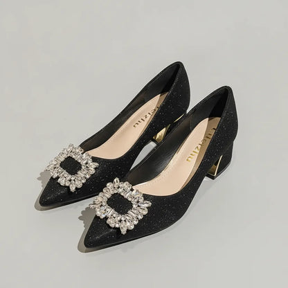 Escarpins TB tonyBlunt Bout Pointu Boucle Diamantée