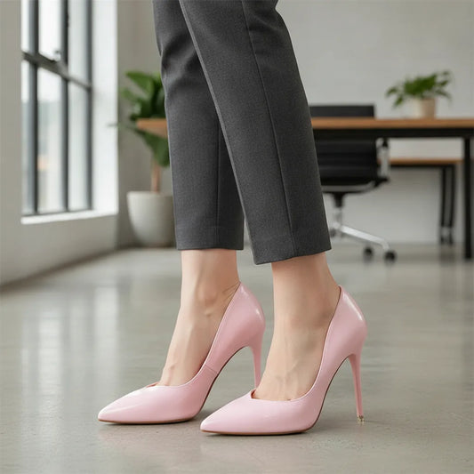 Escarpins BIGTREE Talon Aiguille Cuir PU
