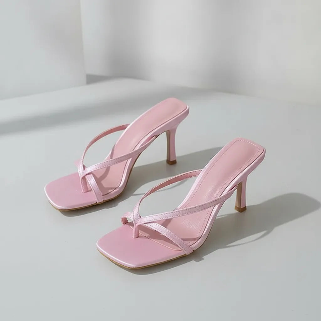 Escarpins Femme Bout Carré Talon Fin
