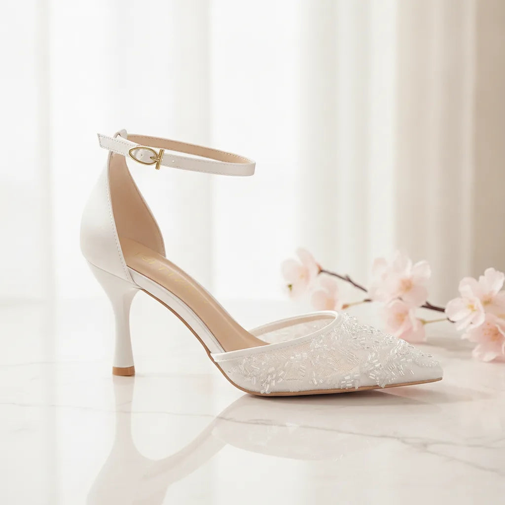 Sandales Élégantes VBCX Dentelle & Mesh