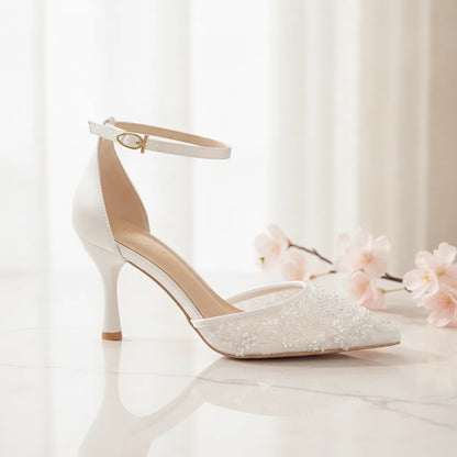 Sandales Élégantes VBCX Dentelle & Mesh